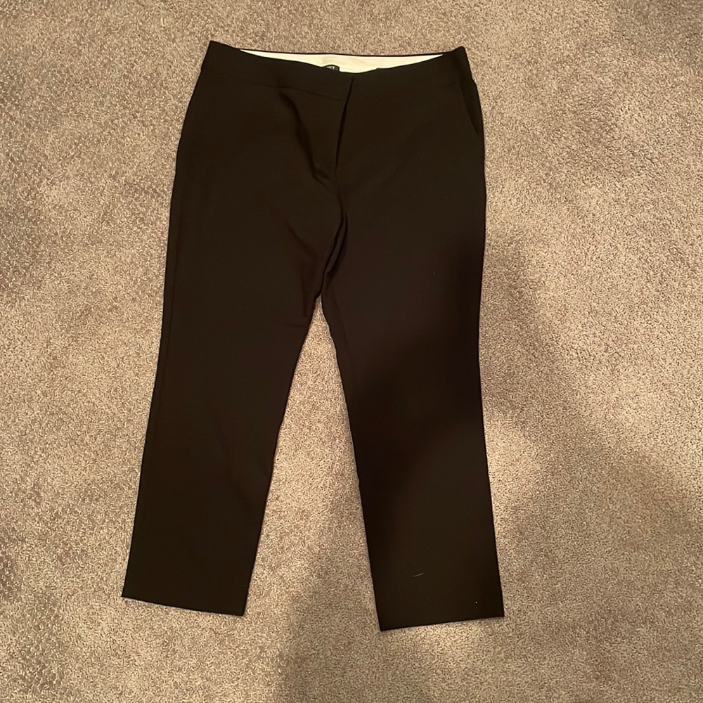 Black loft trousers